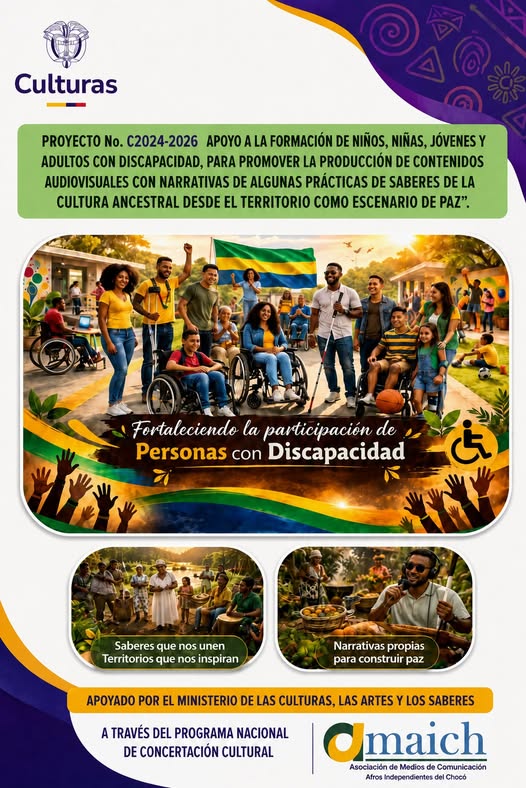 Fortaleciendo la participación de personas con discapacidad, proyecto C2024-2026